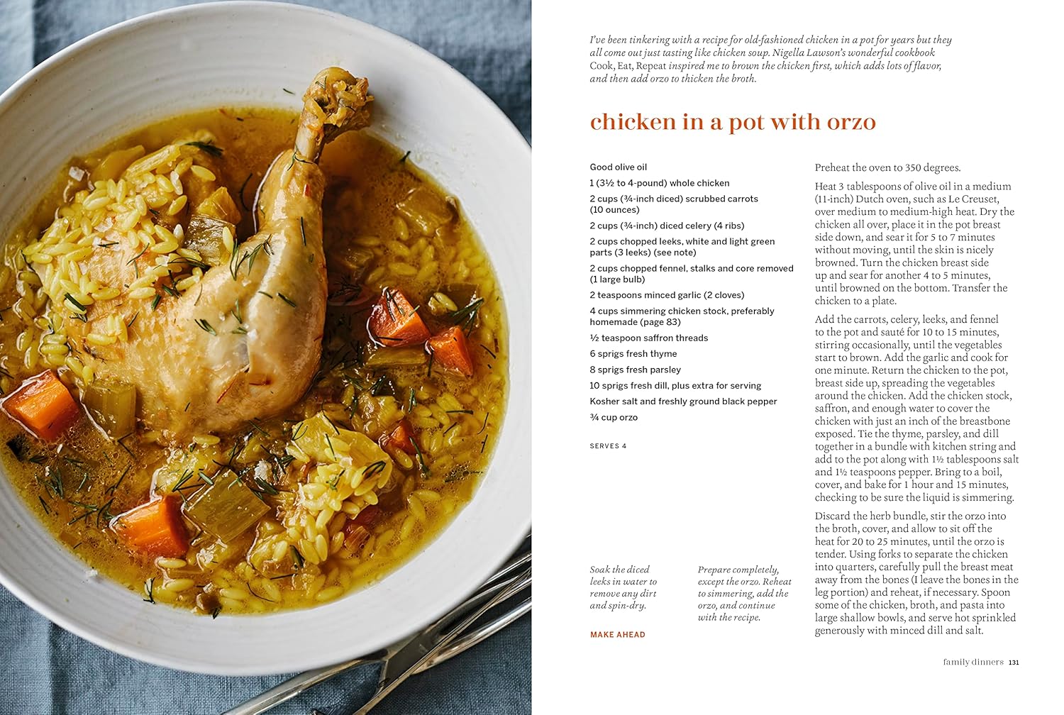 Go-To Dinners: A Barefoot Contessa Cookbook - Clarkson Potter Ed. - Livre de cuisine - - La Guilde Culinaire