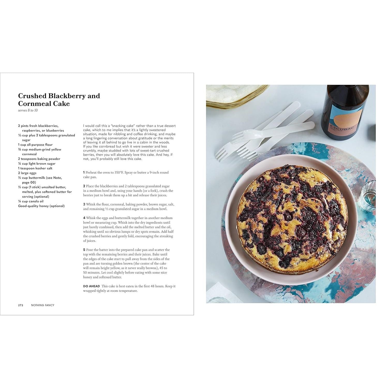 Nothing Fancy - Clarkson Potter Ed. - Livre de cuisine - - La Guilde Culinaire