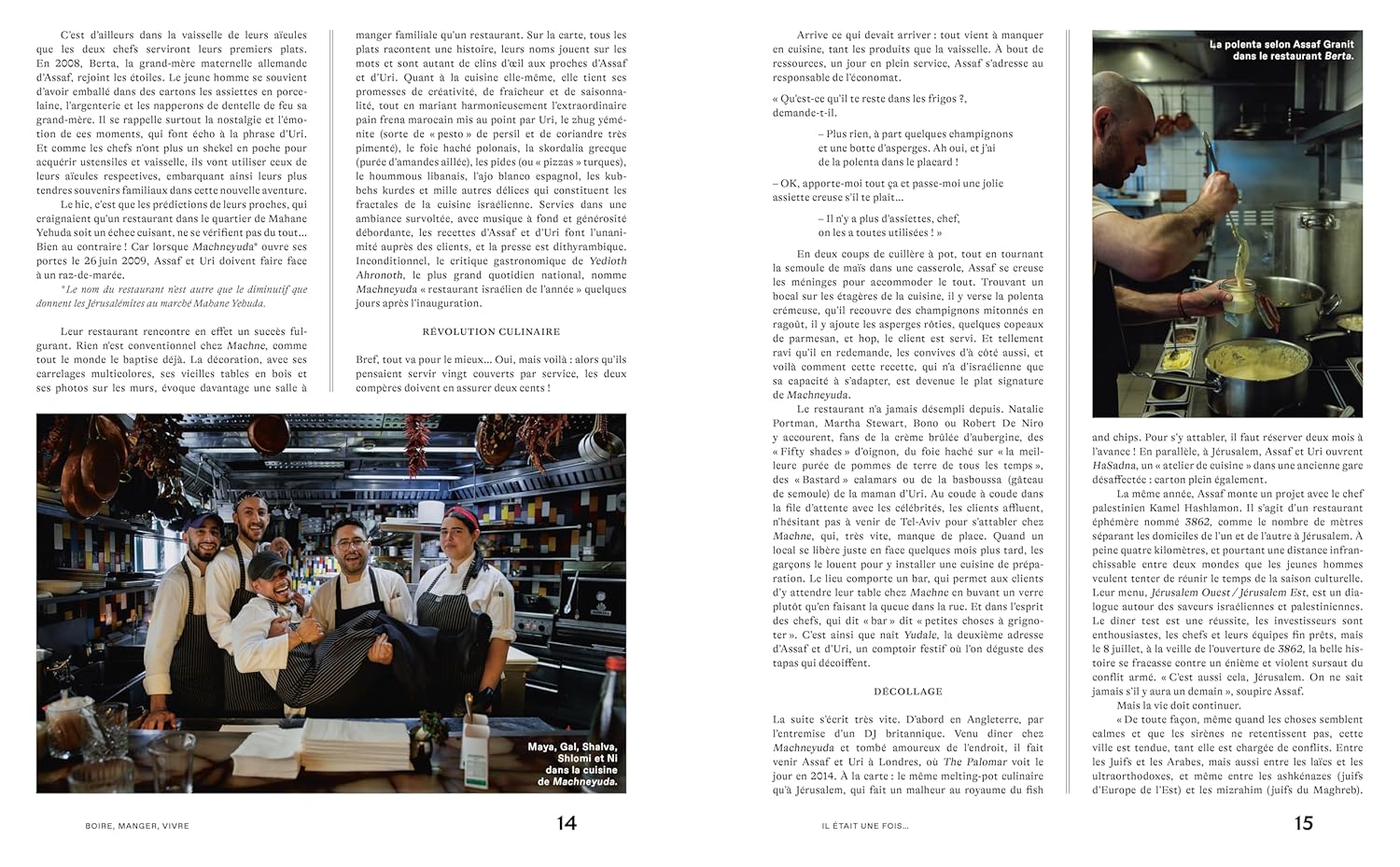 Boire. Manger. Vivre. : 100 recettes venues d'Israël - Hachette Ed. - Livre de cuisine - - La Guilde Culinaire