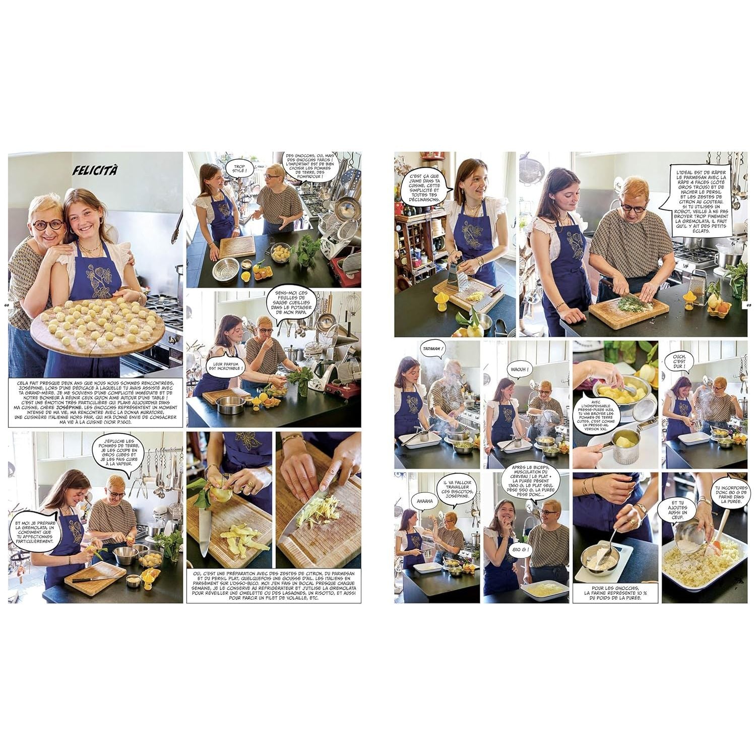 Je vous dis tout : Le roman photo culinaire qui vous apprend à cuisiner ! - Hachette Ed. - Livre de cuisine - - La Guilde Culinaire