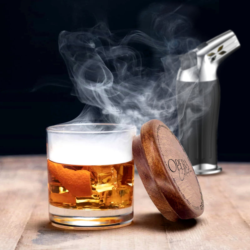 OPERA Ensemble de fumoir à cocktail - Natural Living - Kits d'accessoires pour cocktails - - La Guilde Culinaire
