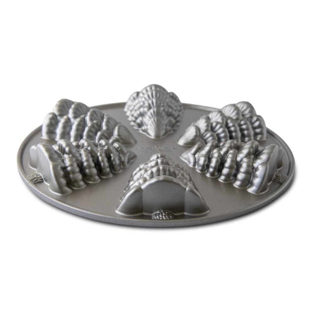 Moule à gâteau 6 mini sapins Silver - Nordic Ware - Moule à gâteaux - - La Guilde Culinaire