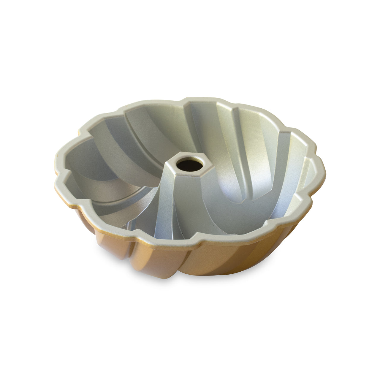 Moule à gâteau Bundt torsadé Gold - Nordic Ware - Moule à gâteaux - - La Guilde Culinaire