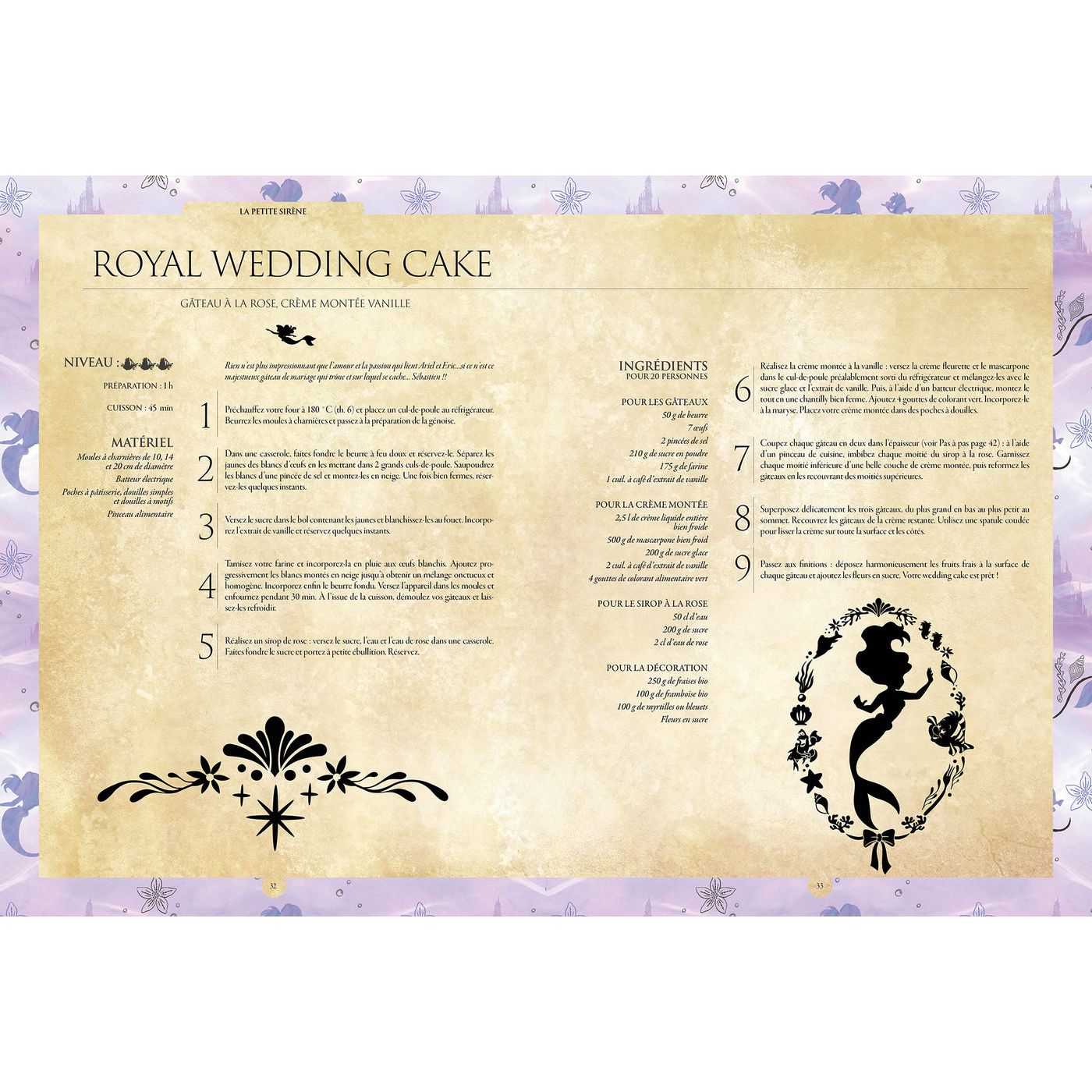 Pâtisseries enchantées - Hachette Ed. - Livre de cuisine - - La Guilde Culinaire