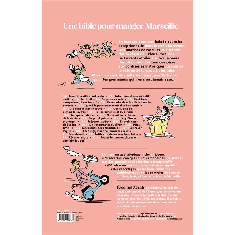 Marseille Un jour sans faim - Hachette Ed. - Livre de cuisine - - La Guilde Culinaire