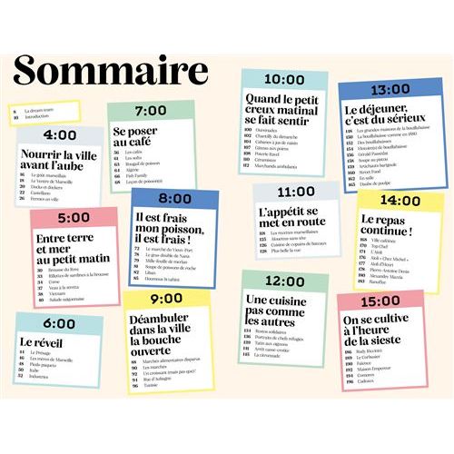 Marseille Un jour sans faim - Hachette Ed. - Livre de cuisine - - La Guilde Culinaire