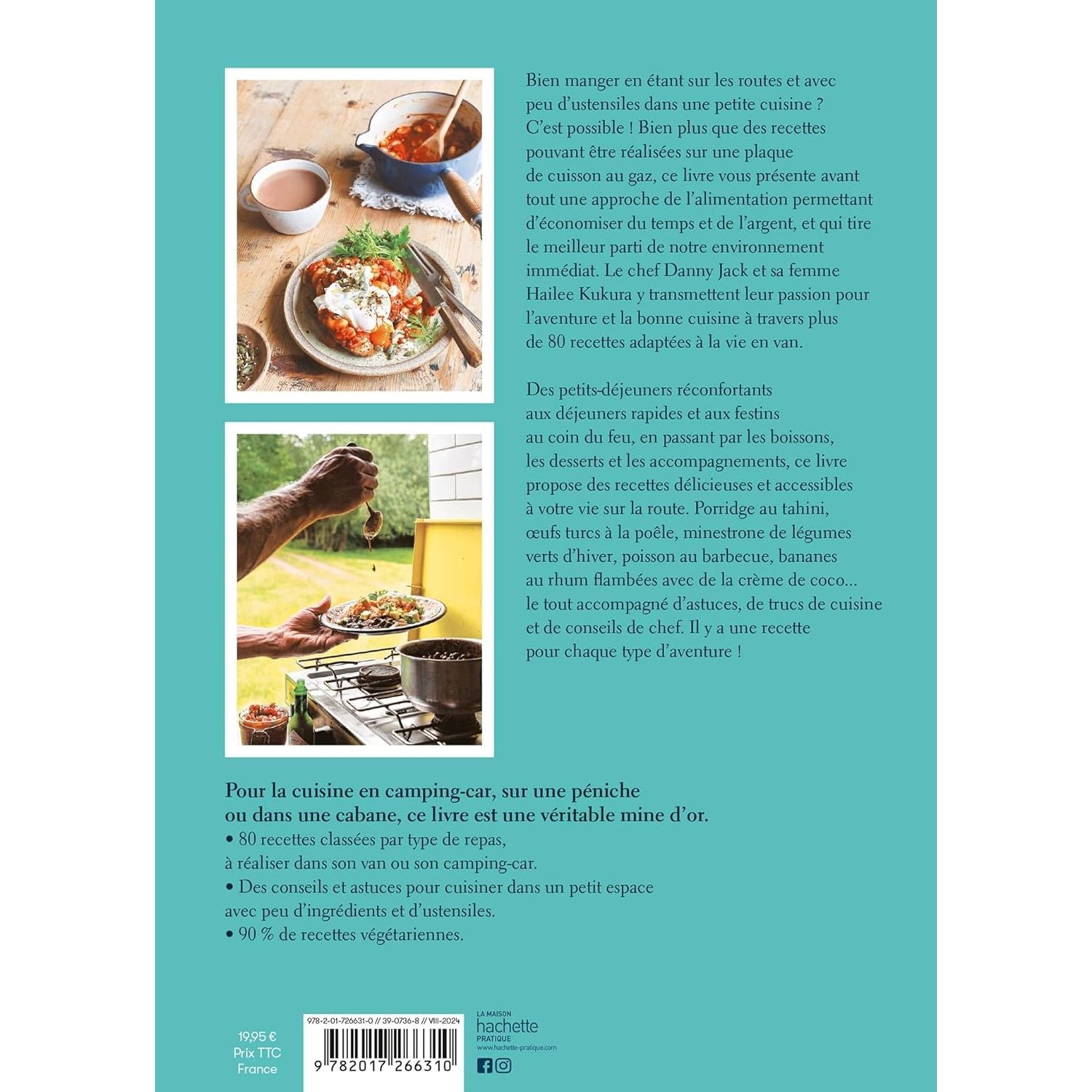 Cuisiner en van life ! - Hachette Ed. - Livre de cuisine - - La Guilde Culinaire
