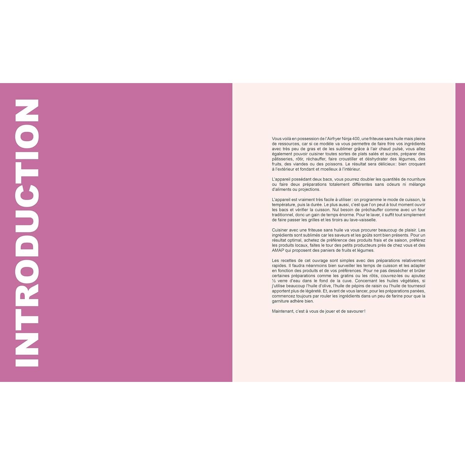 Ninja : On peut tout faire au Airfryer - Hachette Ed. - Livre de cuisine - - La Guilde Culinaire