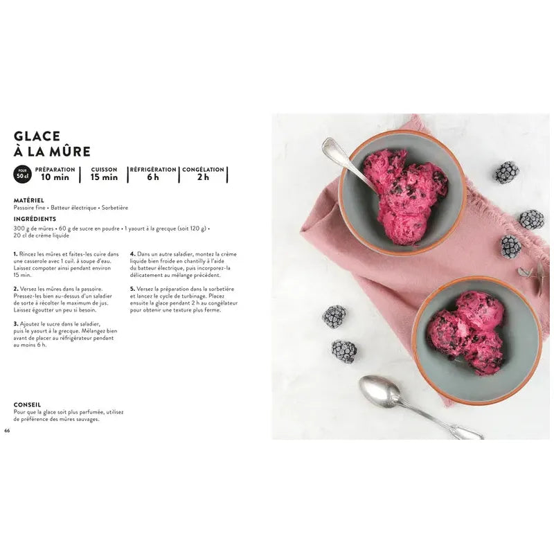 Glaces et sorbets - Hachette Ed. - Livre de cuisine - - La Guilde Culinaire