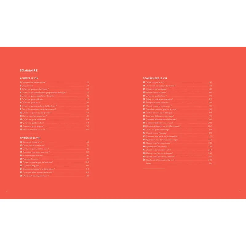 Le Vin en 50 questions ! - Hachette Ed. - Livre d'alcool et boisson - - La Guilde Culinaire