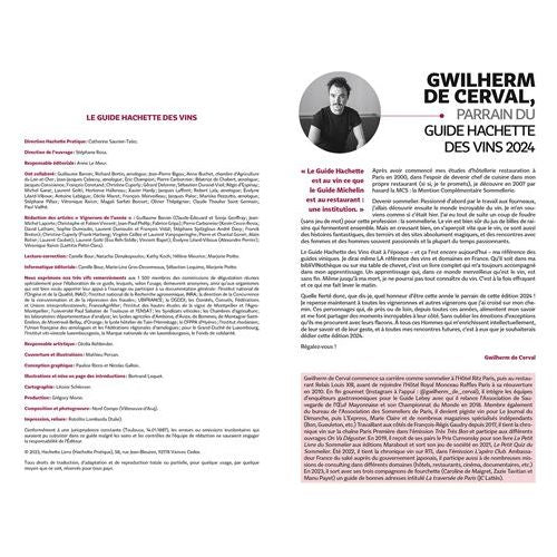 Coffret Guide Hachette des Vins 2024 * - Hachette Ed. - Livre d'alcool et boisson - - La Guilde Culinaire