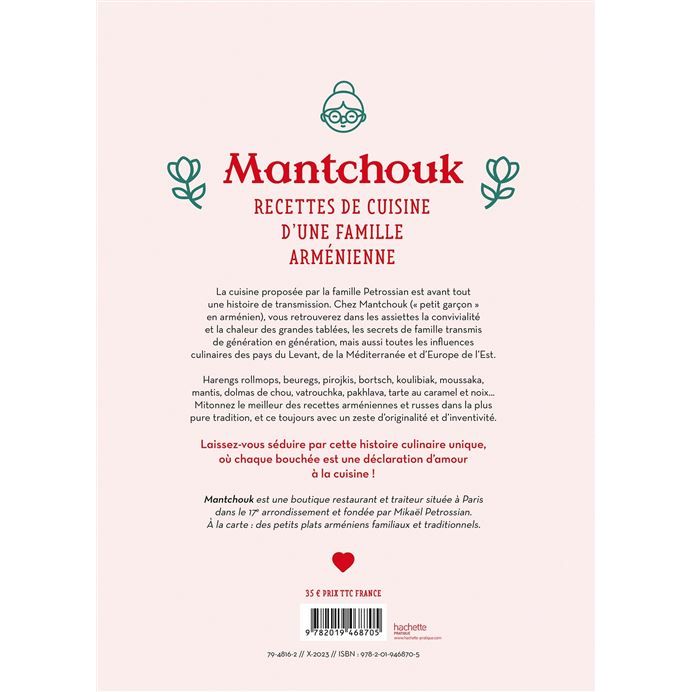 Mantchouk...cuisine Arménienne ! - Hachette Ed. - Livre d'alcool et boisson - - La Guilde Culinaire
