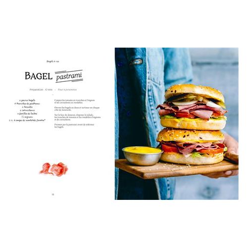 Bagels, donuts et Cie - Larousse Ed. - Livre de boulangerie - - La Guilde Culinaire