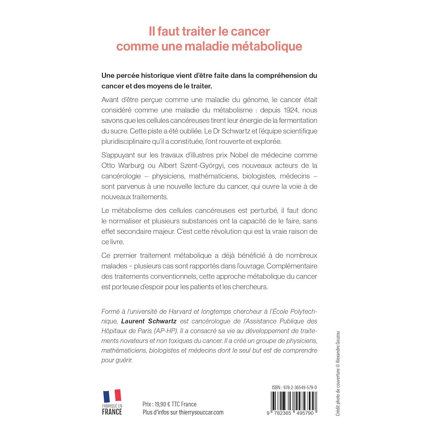 Les clés du cancer - Thierry Souccar Ed. - Livre - - La Guilde Culinaire