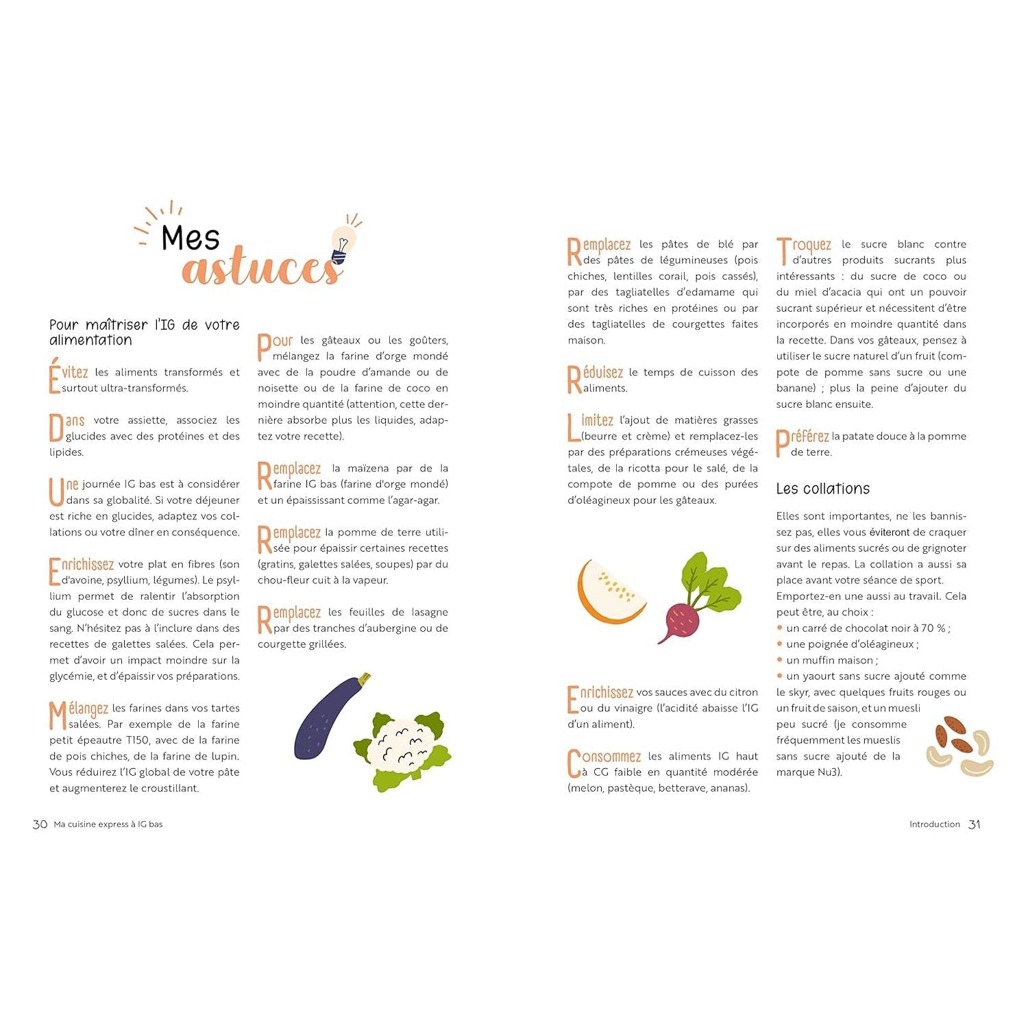 Ma cuisine express à IG bas ! - Thierry Souccar Ed. - Livre de cuisine - - La Guilde Culinaire