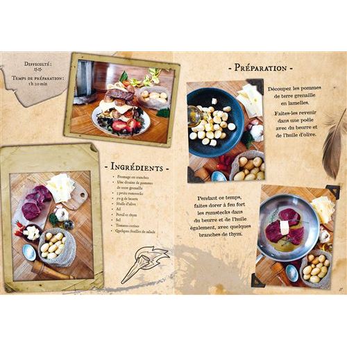 Recettes et mixtures des mondes fantastiques ! - Ynnis Ed. - Livre de cuisine - - La Guilde Culinaire