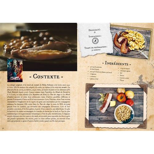 Recettes et mixtures des mondes fantastiques ! - Ynnis Ed. - Livre de cuisine - - La Guilde Culinaire