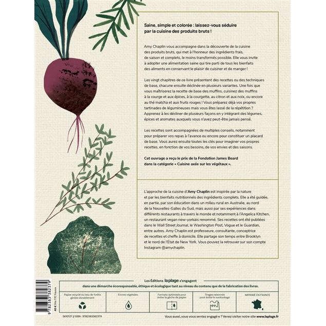 La cuisine des produits bruts ! - La Plage Ed. - Livre de cuisine - - La Guilde Culinaire