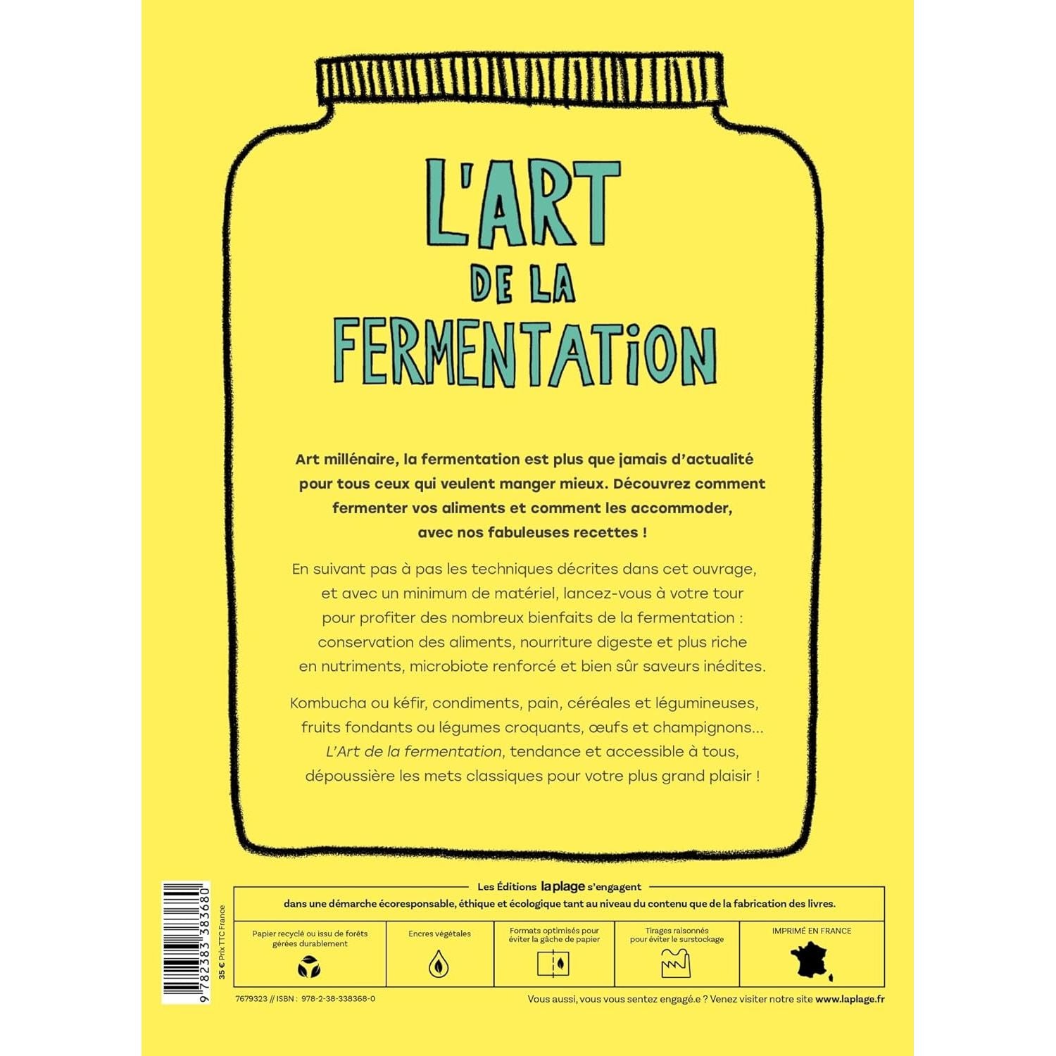 L'art de la fermentation : L'encyclopédie gourmande - La Plage Ed. - Livre de cuisine - - La Guilde Culinaire