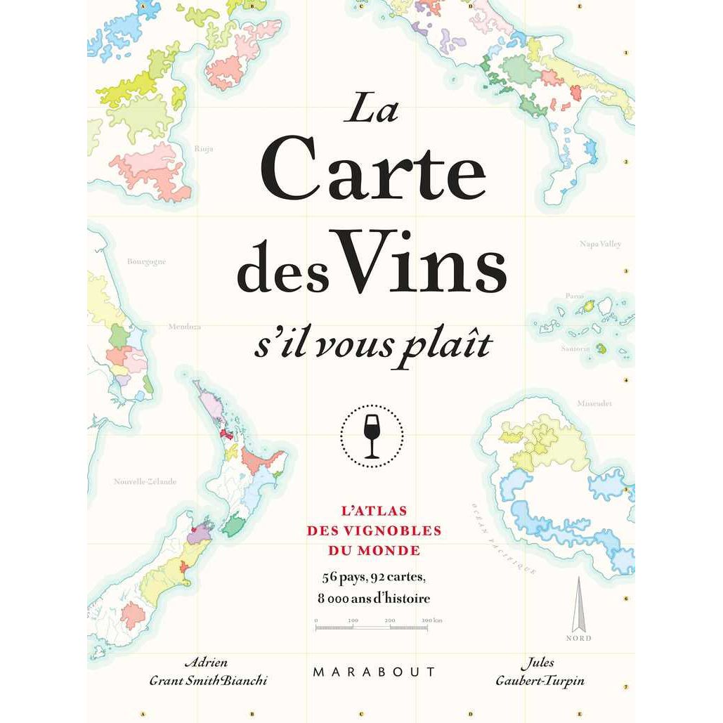 La carte des vins s'il vous plait - Marabout - Livre d'alcool et boisson - - La Guilde Culinaire