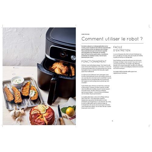 Airfryer : le robot qui cuit tout ! - Marabout - Livre de cuisine - - La Guilde Culinaire