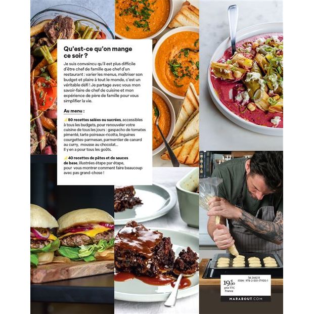 Chef de famille ! - Marabout - Livre de cuisine - - La Guilde Culinaire