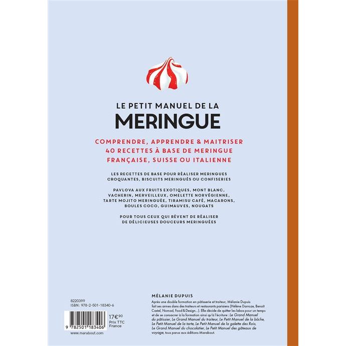 Le petit manuel de la meringue - Marabout - Livre de boulangerie - - La Guilde Culinaire