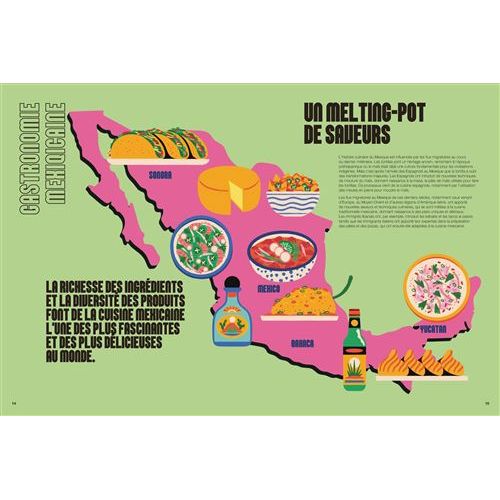Taqueria - Le Mexique en 80 recettes - Marabout - Livre de cuisine - - La Guilde Culinaire