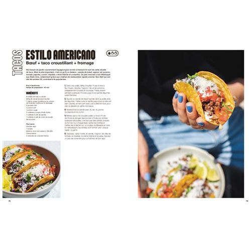 Taqueria - Le Mexique en 80 recettes - Marabout - Livre de cuisine - - La Guilde Culinaire