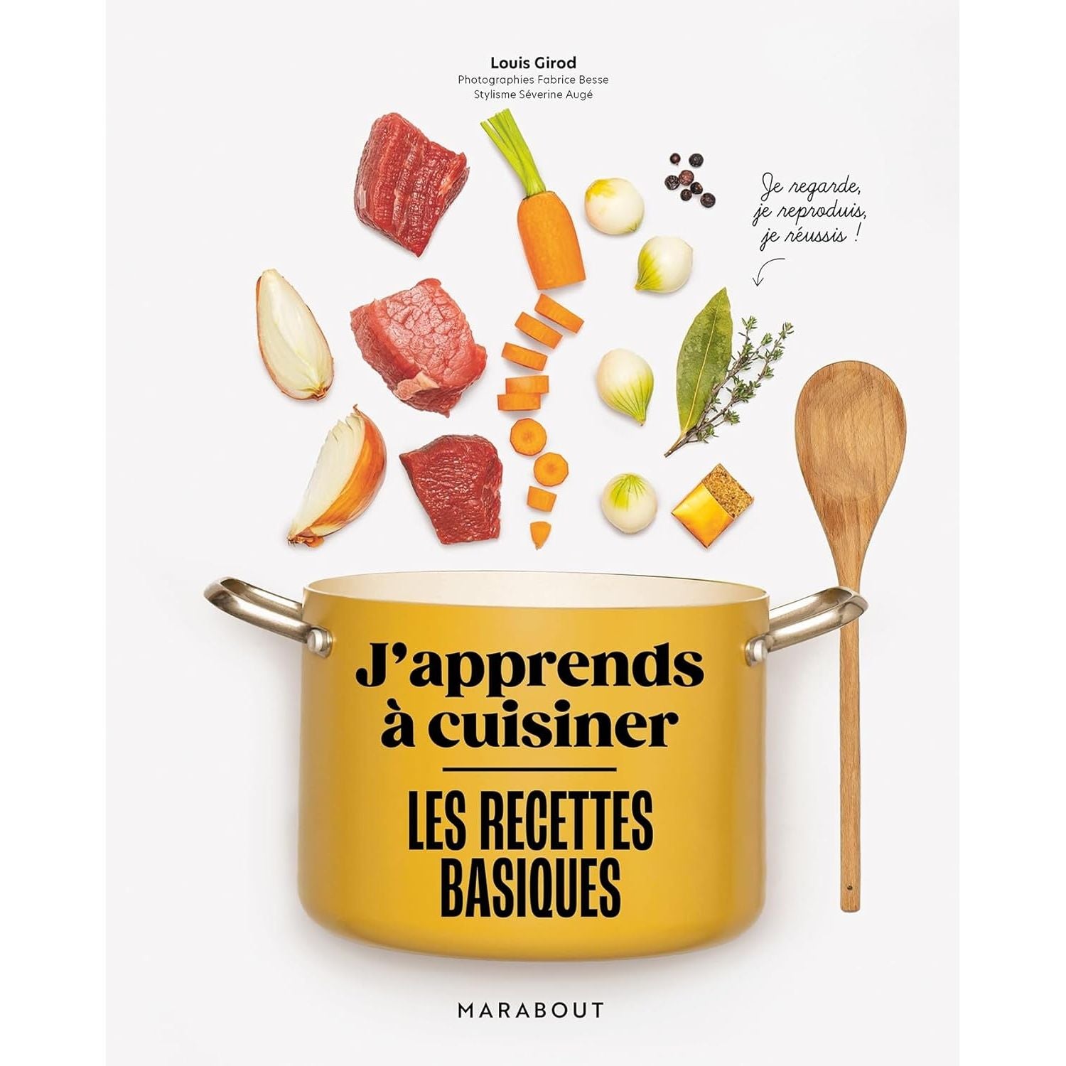 J'apprends à cuisiner - Les recettes basiques ! - Marabout - Livre de cuisine - - La Guilde Culinaire