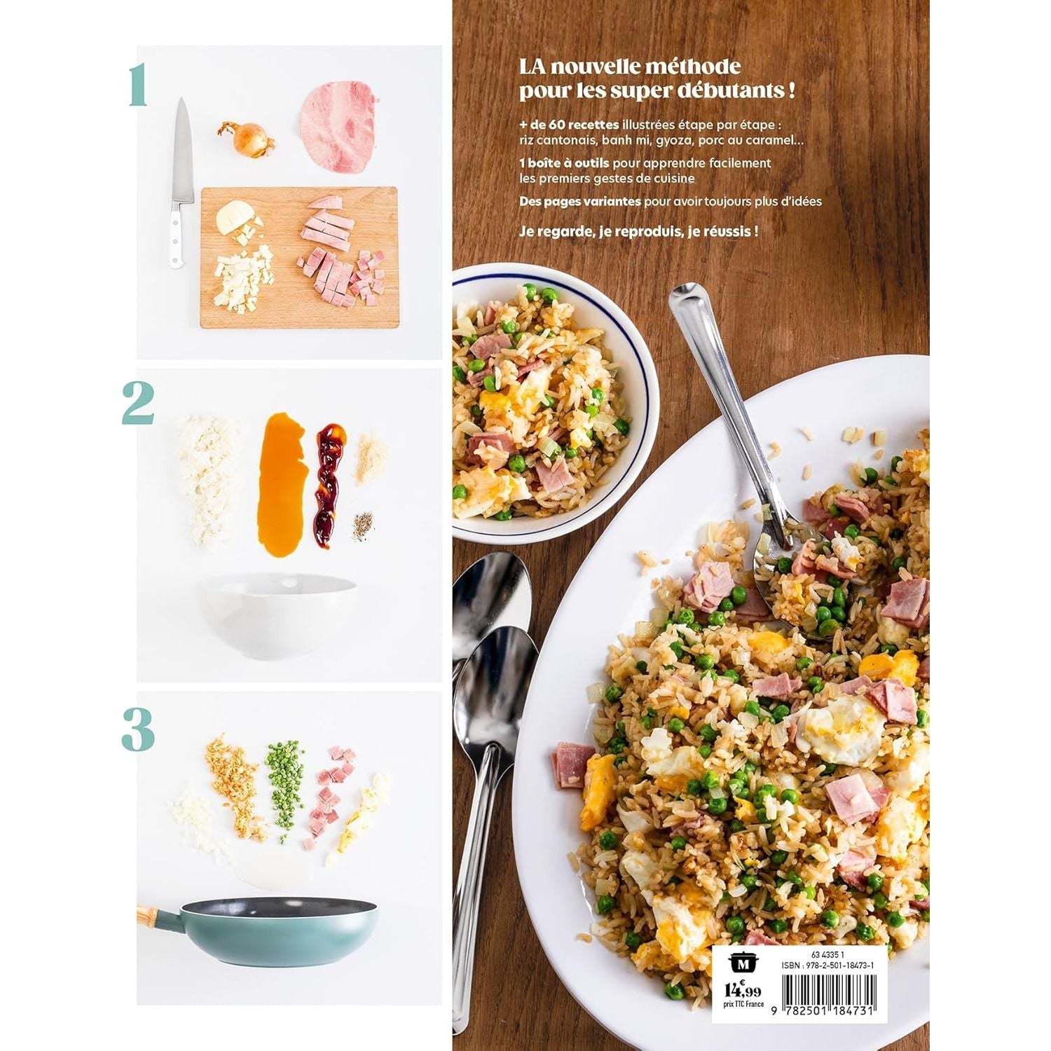 J'apprends à cuisiner - Les recettes asiatiques - Marabout - Livre de cuisine - - La Guilde Culinaire