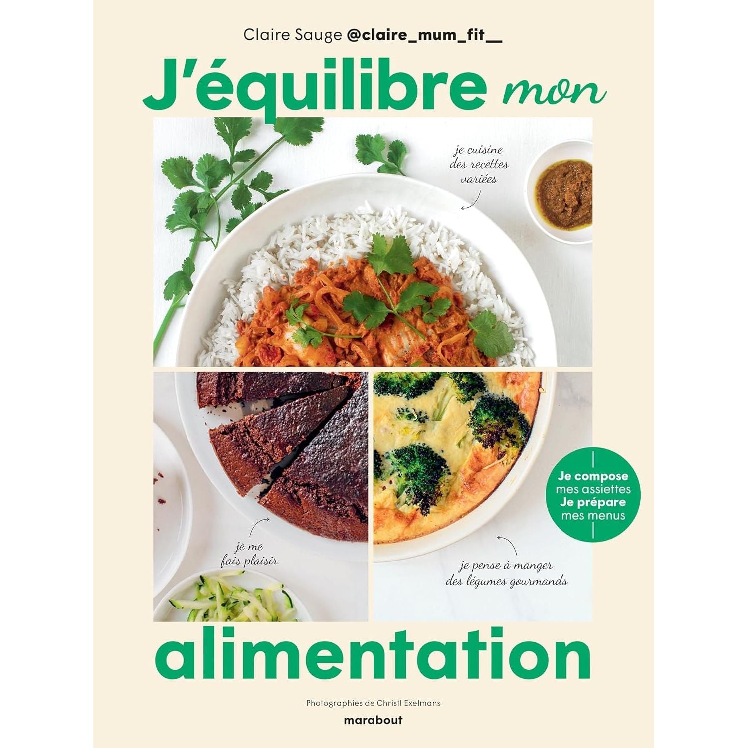J'équilibre mon alimentation ! - Marabout - Livre de cuisine - - La Guilde Culinaire