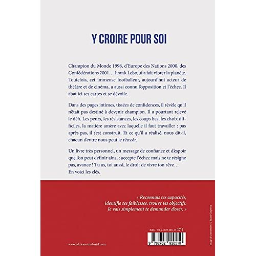 Y croire pour soi - Une histoire de force et de confiance, y croire pour soi ! - Le Courrier du Livre - Livre - - La Guilde Culinaire