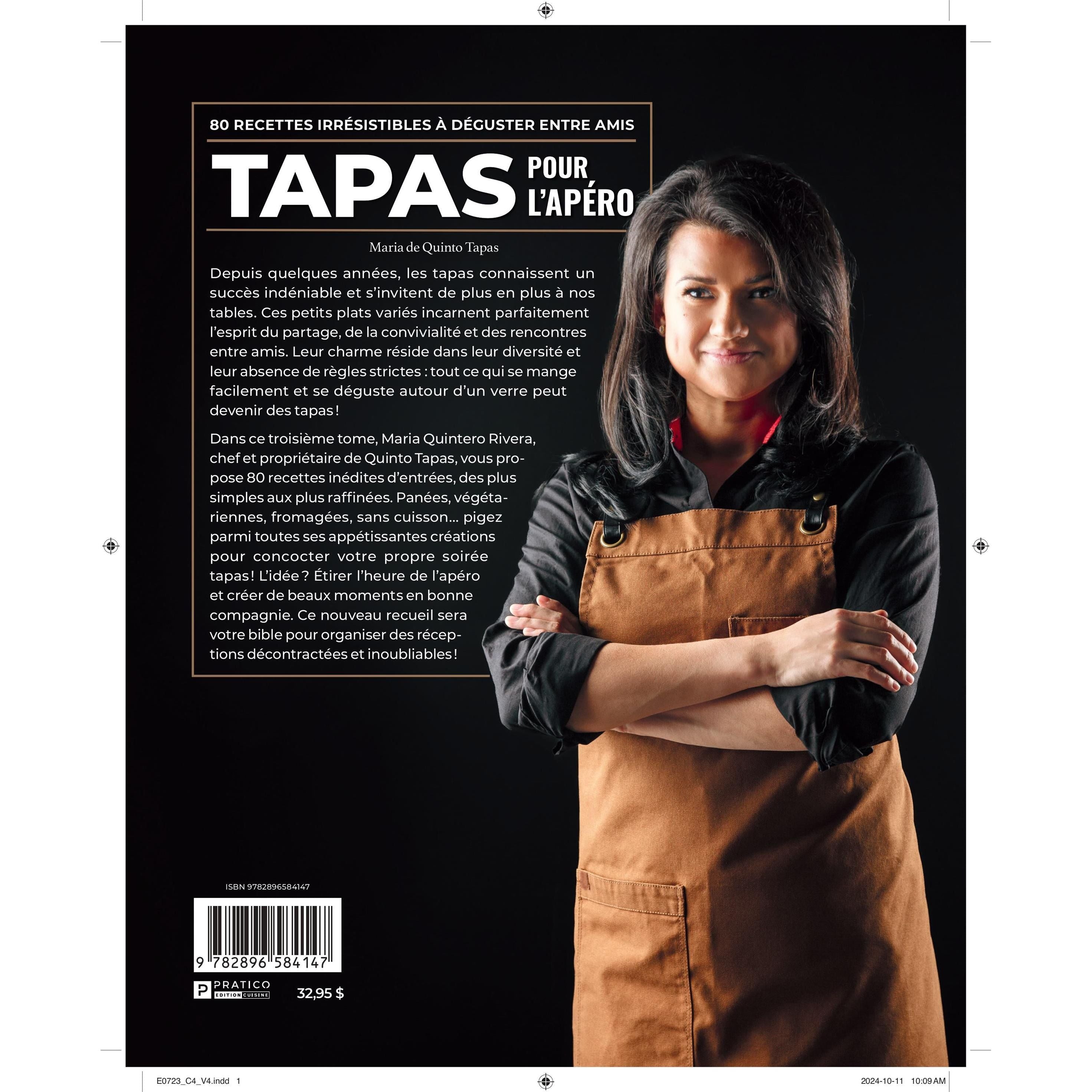 Tapas pour l'apéro ! - Pratico Ed. - Livre de cuisine - - La Guilde Culinaire