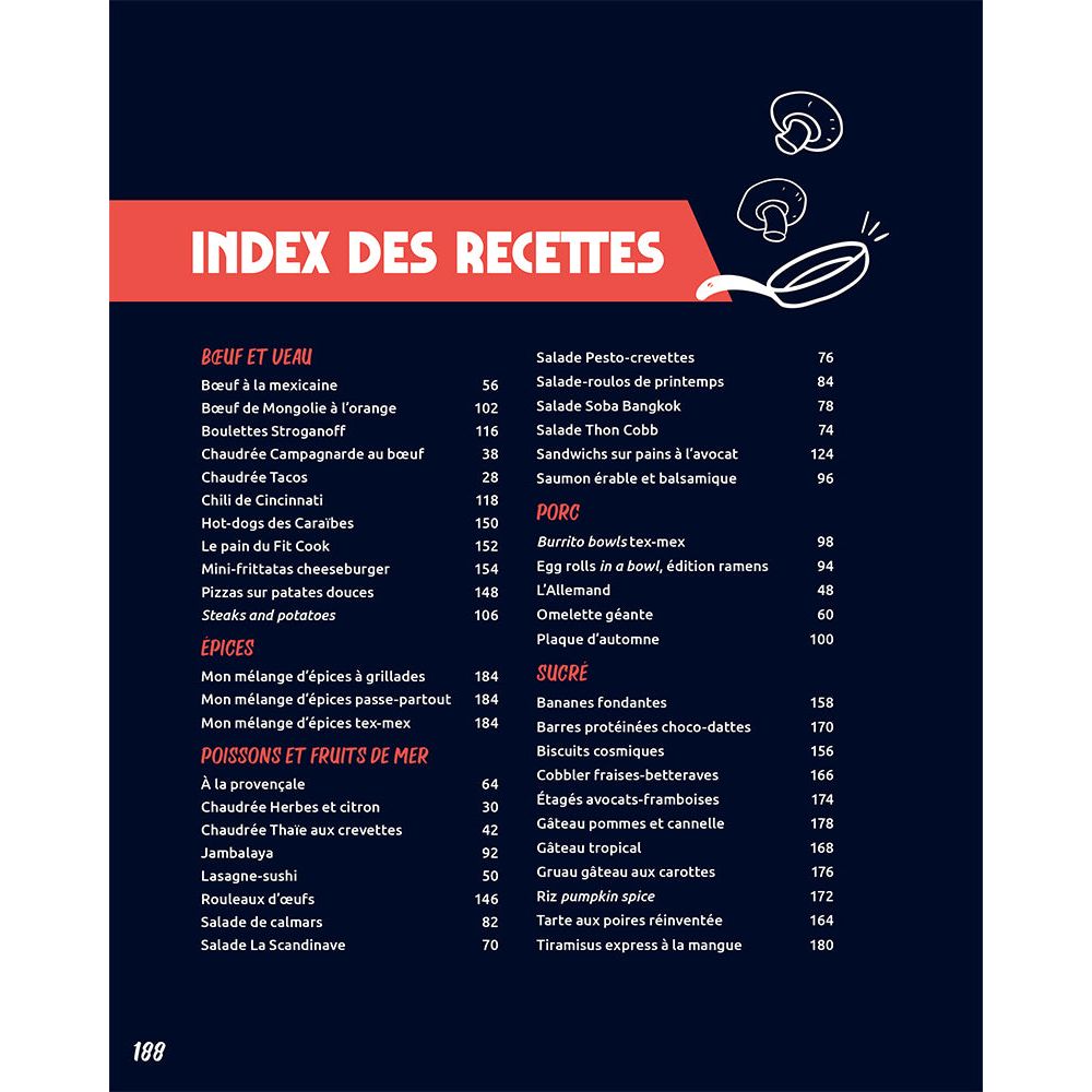 Les Fit lunchs - Pratico Ed. - Livre de cuisine - - La Guilde Culinaire