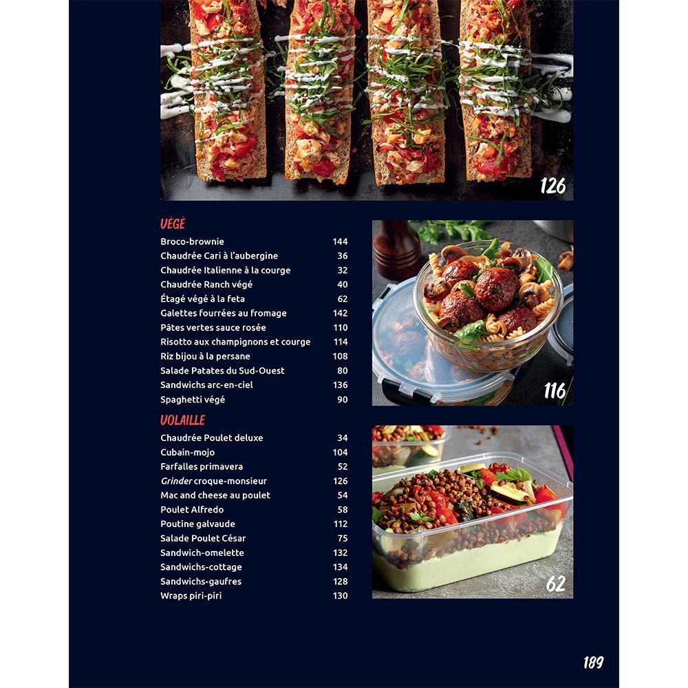 Les Fit lunchs - Pratico Ed. - Livre de cuisine - - La Guilde Culinaire