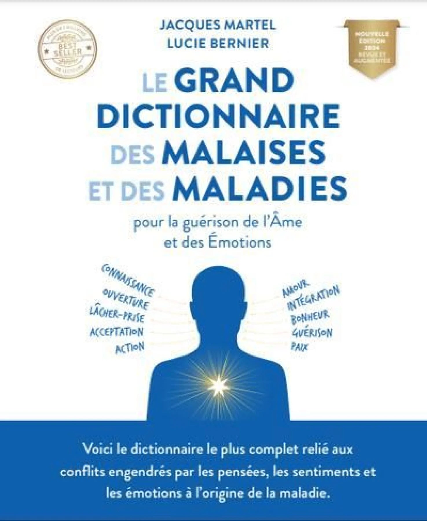 Le grand dictionnaire des malaises et des maladies - Édition 2024 - Le Courrier du Livre - Livre de psychologie - - La Guilde Culinaire