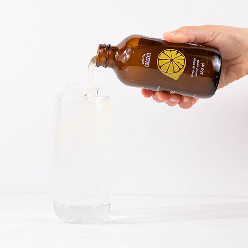 Sirop de citron 250ml - Monsieur Cocktail - Sirop - - La Guilde Culinaire