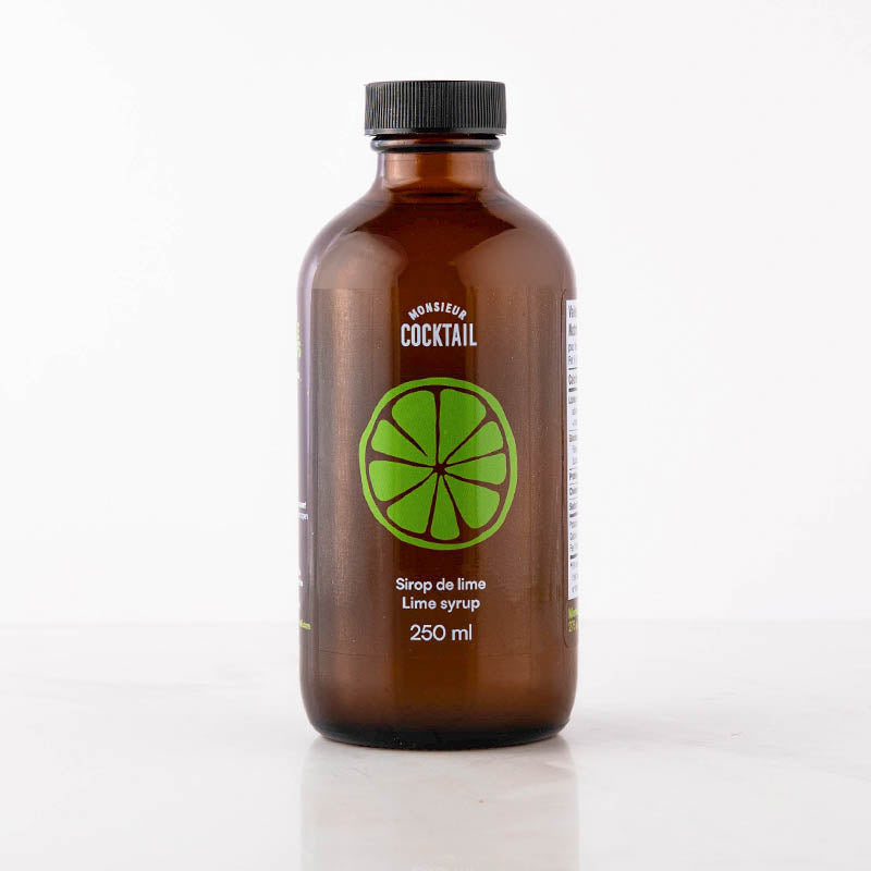 Sirop de Lime 250ml - Monsieur Cocktail - Sirop - - La Guilde Culinaire