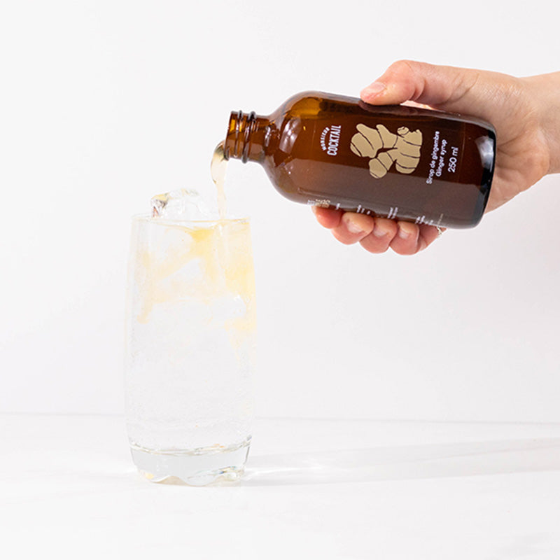 Sirop de gingembre 250 ml - Monsieur Cocktail - Sirop - - La Guilde Culinaire