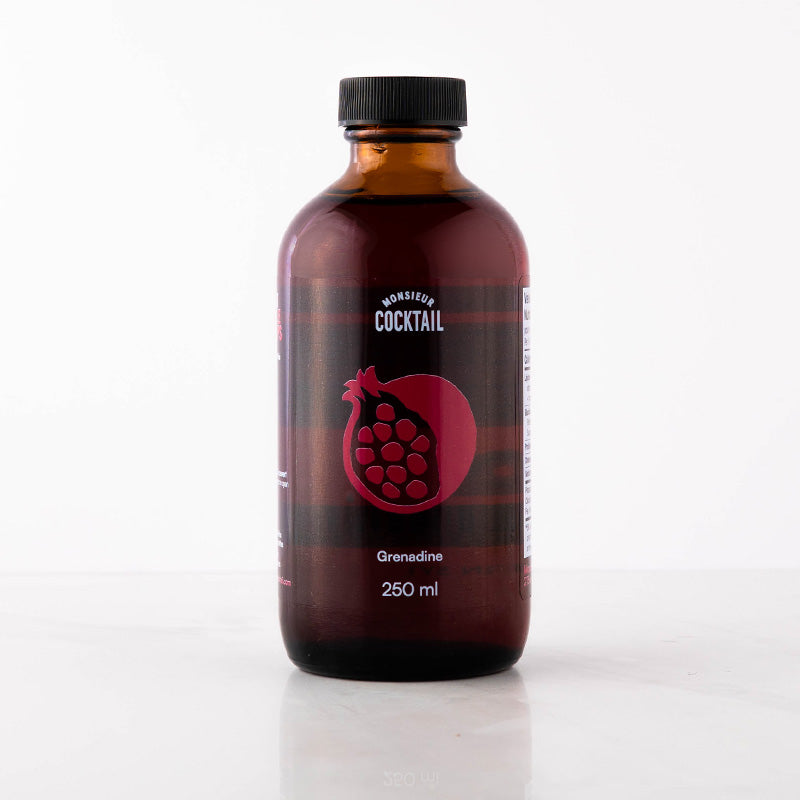 Sirop de Grenadine 250ml - Monsieur Cocktail - Sirop - - La Guilde Culinaire