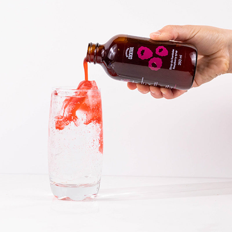 Sirop de Framboise 250ml - Monsieur Cocktail - Sirop - - La Guilde Culinaire