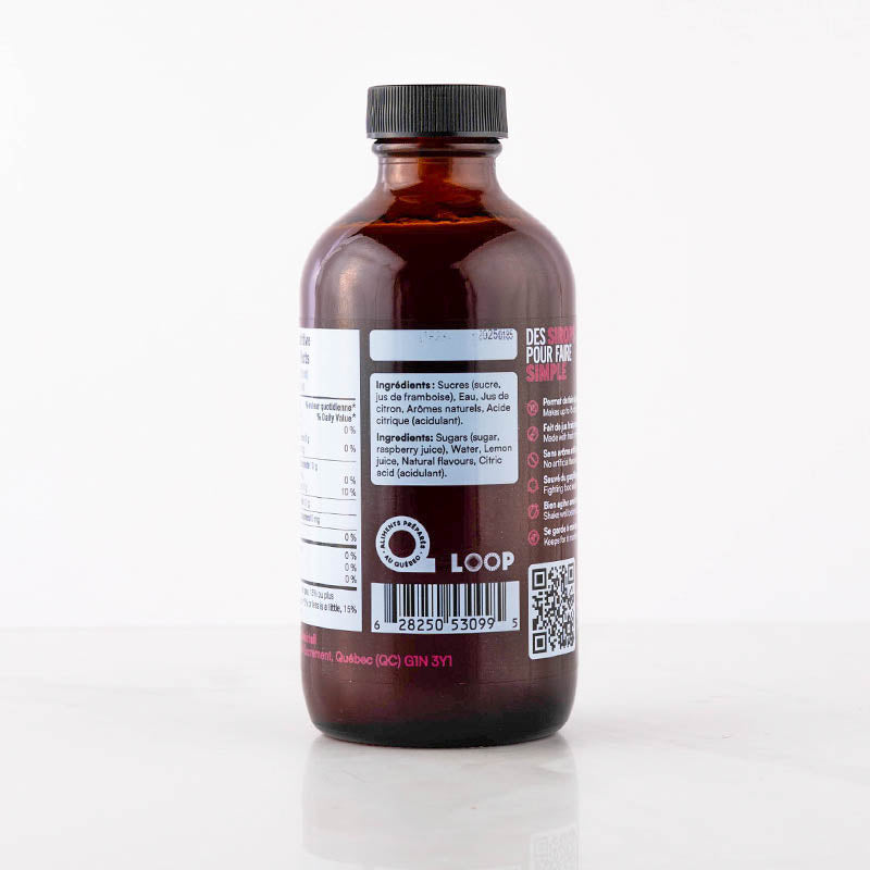 Sirop de Framboise 250ml - Monsieur Cocktail - Sirop - - La Guilde Culinaire