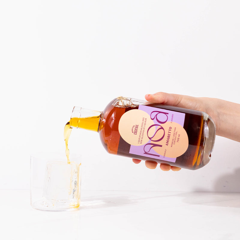 Amaretto - Sans Alcool - Monsieur Cocktail - Spiritueux sans alcool - - La Guilde Culinaire