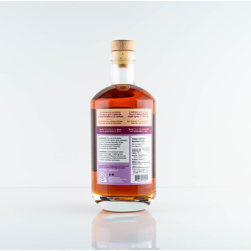 Amaretto - Sans Alcool - Monsieur Cocktail - Spiritueux sans alcool - - La Guilde Culinaire