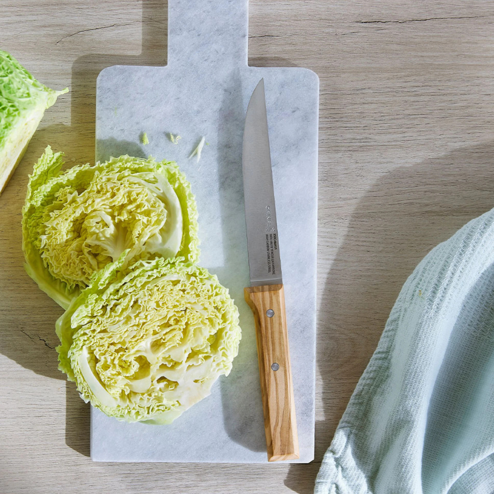 Coffret Trio Parallèle Olivier - Opinel - Couteau de table - - La Guilde Culinaire