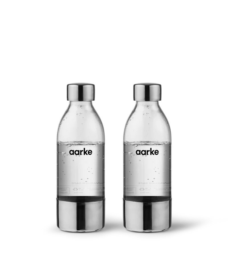 Bouteille d'eau pour Carbonator 3 - Paquet de 2 650 ml / 22oz - Aarke - Bouteille à gazéification - A1202-999-OS - La Guilde Culinaire