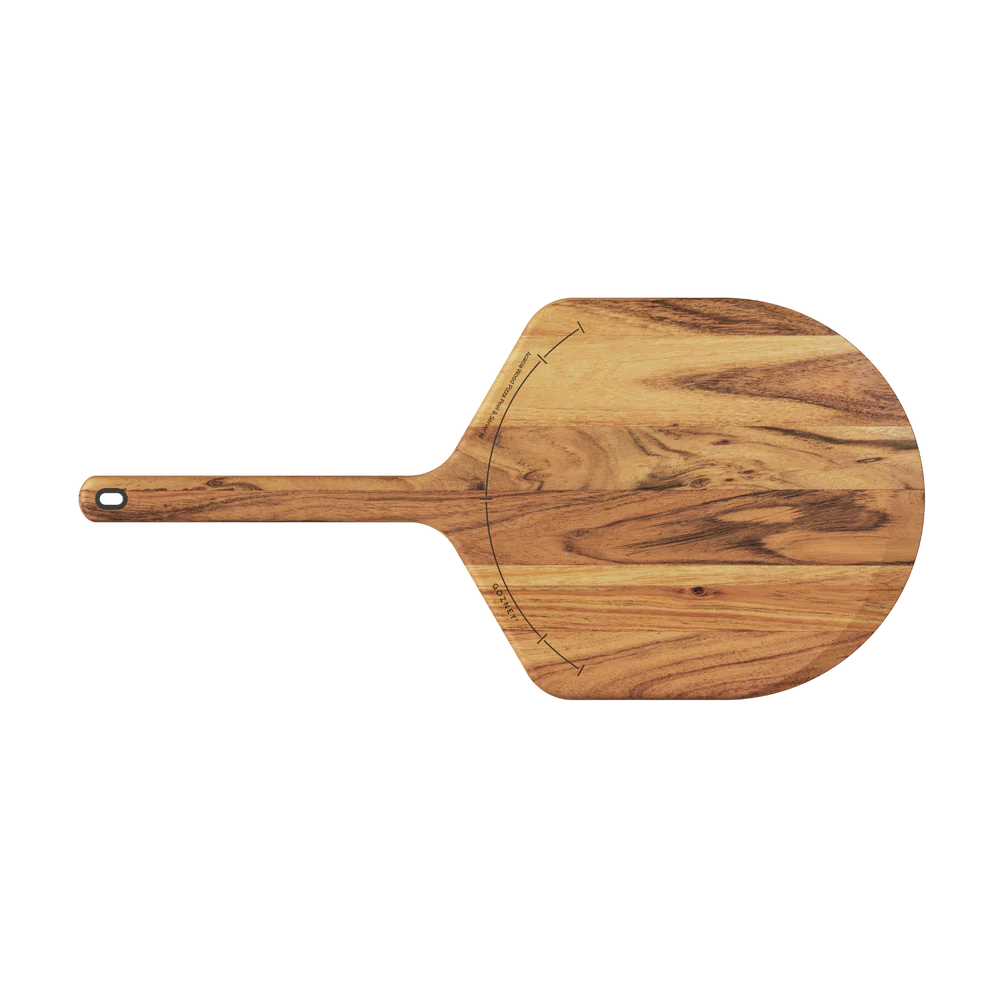 Pelle à pizza et serveur en bois d'acacia - Gozney - Pelle à pizza - - La Guilde Culinaire