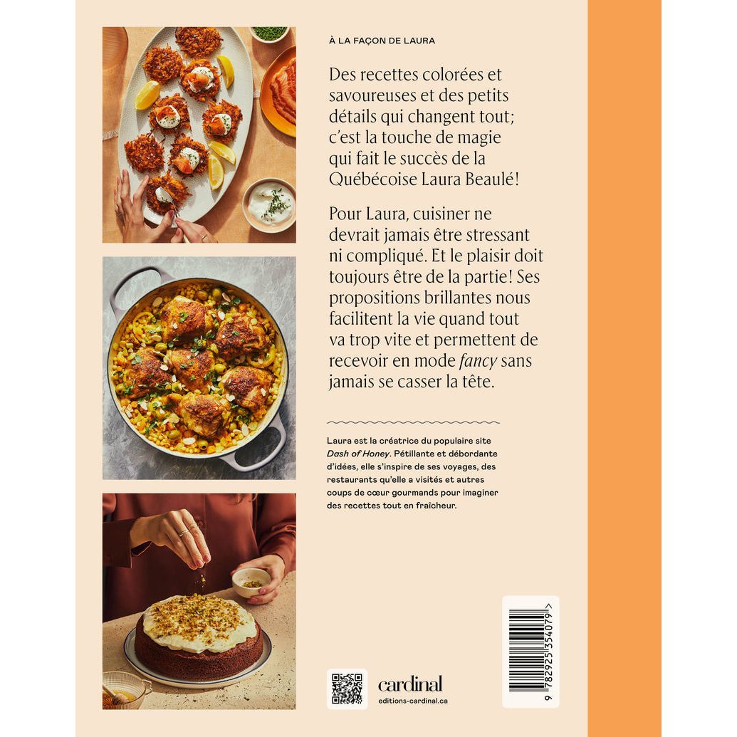 À la façon de Laura - Cardinal Ed. - Livre de cuisine - - La Guilde Culinaire