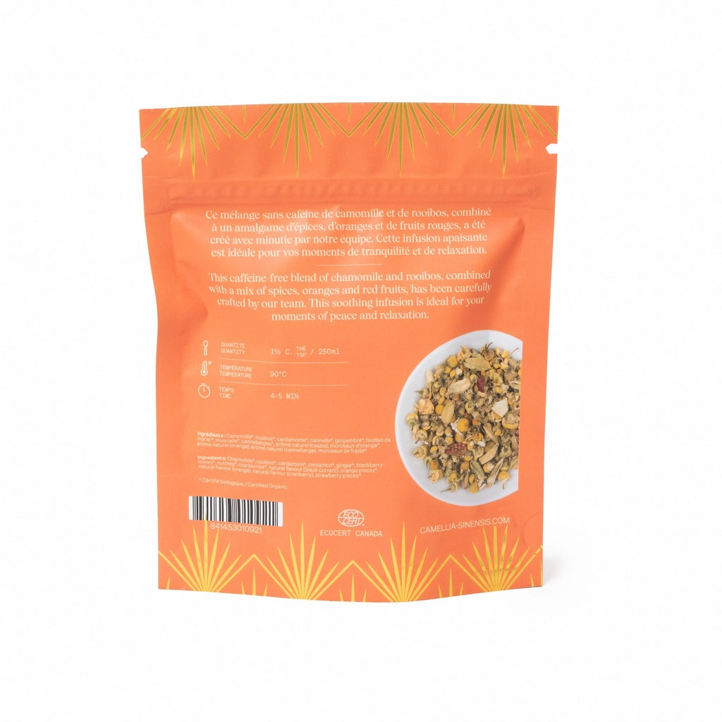 Au Coin du Feu biologique (sac de 55g) - Camellia Sinensis - Thé et infusion - - La Guilde Culinaire